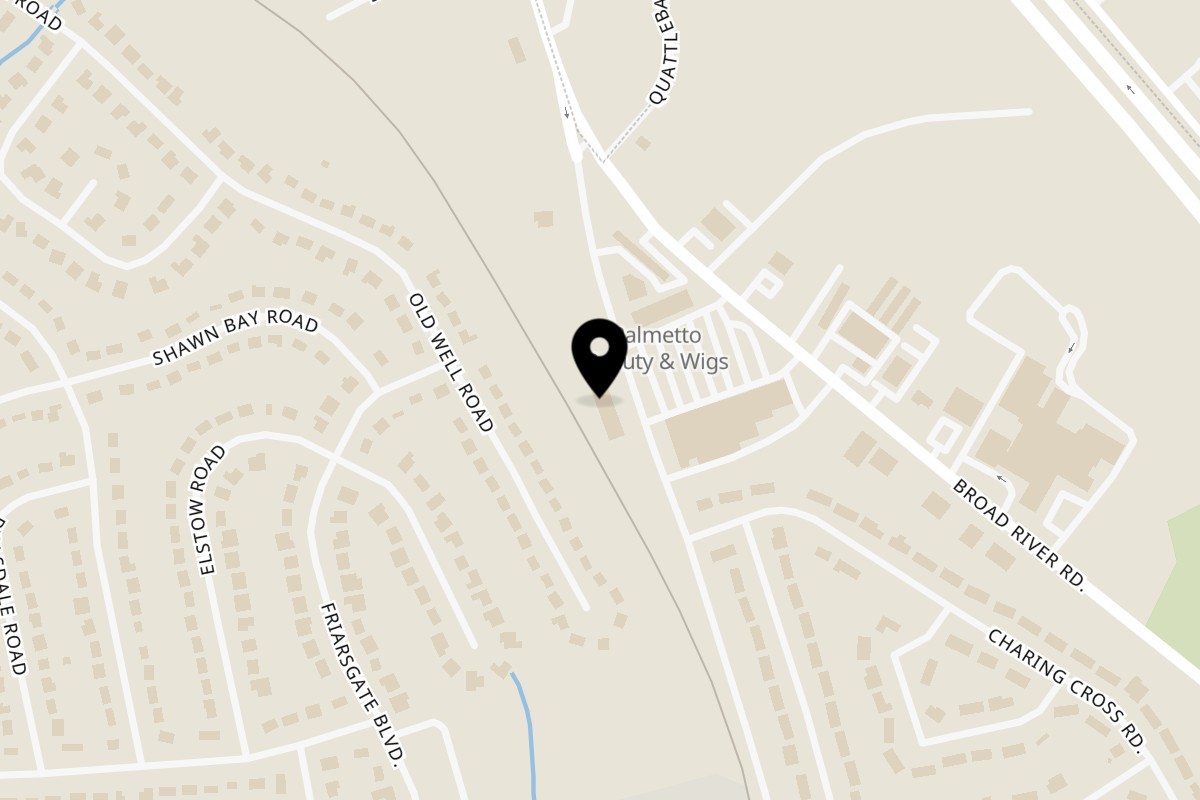 Map showing the location of Roy's Grille on 7971 N Woodrow St Ste D in Irmo